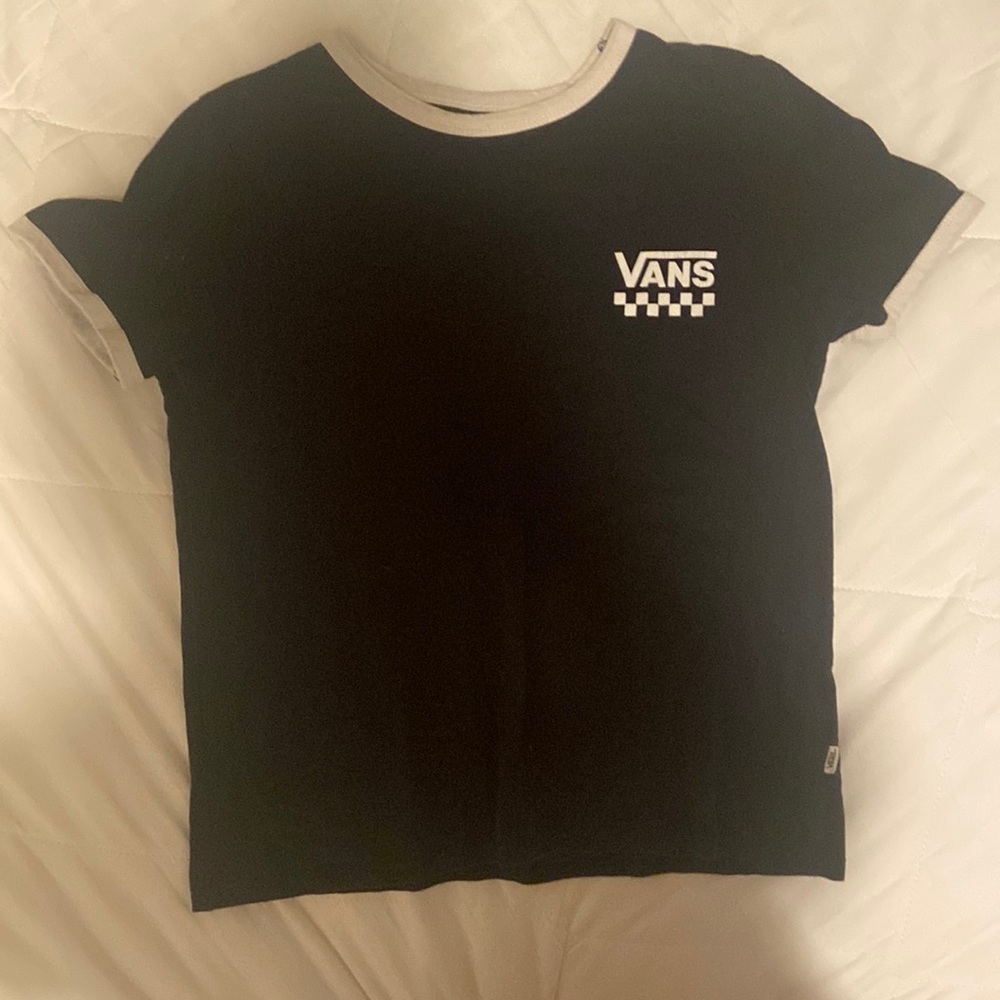 vans black and white t-shirt hawaii